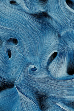 futuristic blue data lines 