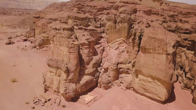 Aerial of Timna Park- Eilat Israel 007