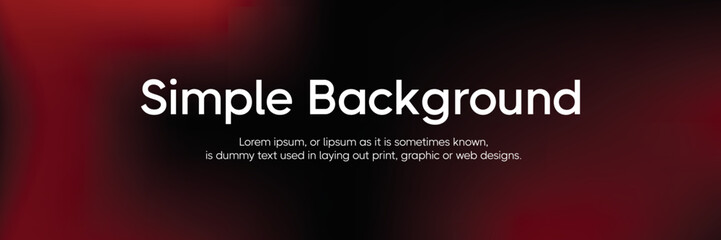 Fototapeta premium Red grainy gradient background with soft transitions. For covers, wallpapers, brands, social media template