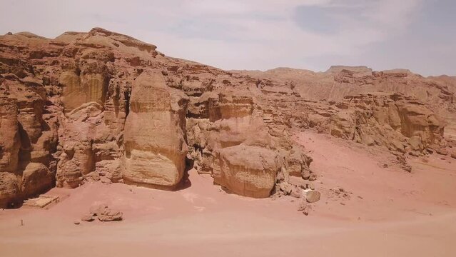 Aerial of Timna Park- Eilat Israel 009