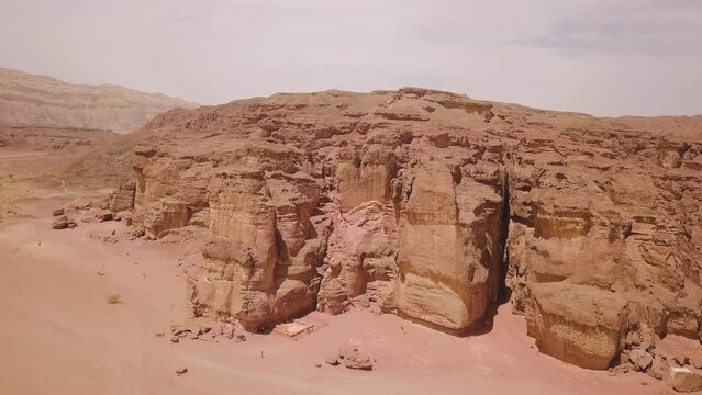 Aerial of Timna Park- Eilat Israel 008