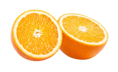   Orange isolated on transparent png