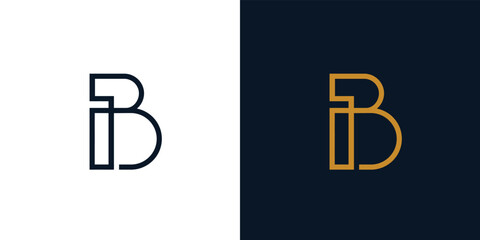 Modern and elegant B logo design 5