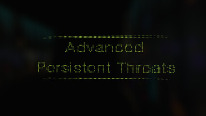 Cyber attack Advanced Persistent Threats (APT) vunerability in text ascii art style, ASCII text.