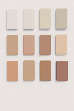 Natural color palette