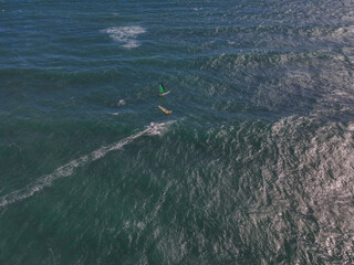 Windsurfing at Coronation Beach - Western Australia 