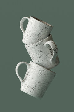 three cups of coffee