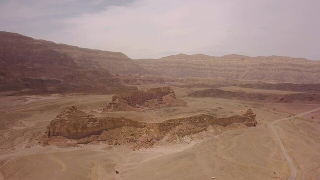 Aerial of Timna Park- Eilat Israel 017