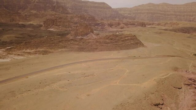Aerial of Timna Park- Eilat Israel 013