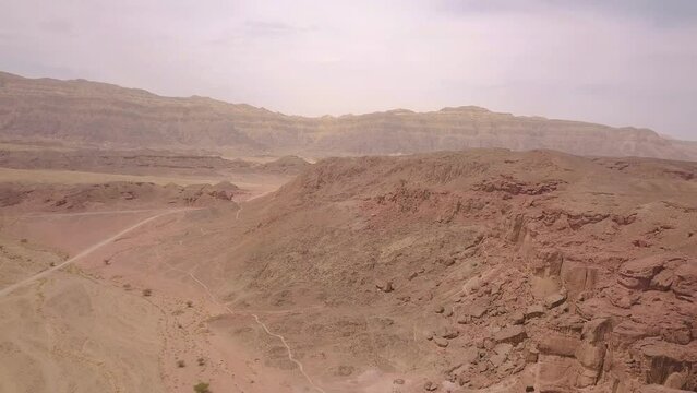 Aerial of Timna Park- Eilat Israel 025