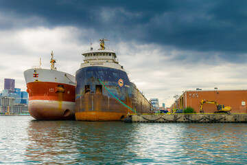 ship in the port