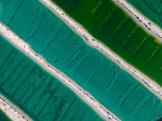 Aqua Green Potash Ponds - North West Western Australia