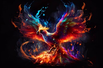 phoenix fire and flames