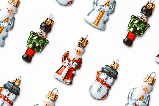 Vintage Christmas tree ornaments