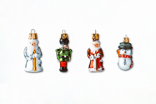 Retro Christmas tree decorations