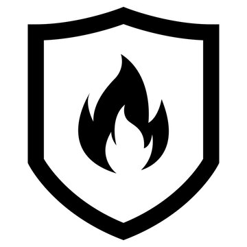 fire shield icon PNG image