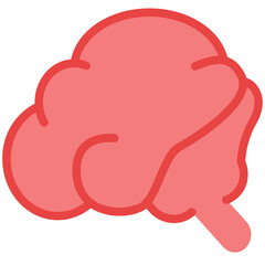 brain flat icon