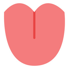 tongue flat icon