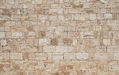 Old stone wall texture from sandstone