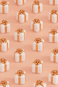Christmas Gifts Pattern 3D 