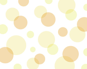 ランダムな水玉模様　背景