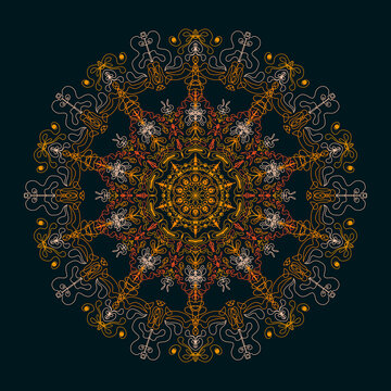 70's inspired Mandala