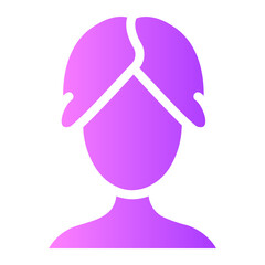 beauty gradient icon