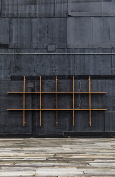 Urban brick industrial Street Wall with  pattern 