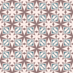 Abstract tileable geometric pattern. A seamless background, vintage texture.	