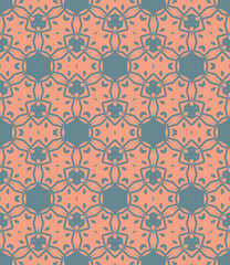 Abstract tileable geometric pattern. A seamless background, vintage texture.	