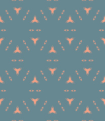 Abstract tileable geometric pattern. A seamless background, vintage texture.	