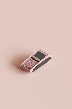 pink payment terminal