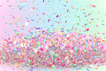 Fototapeta na wymiar confetti,background with confetti
