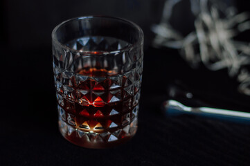 glass of red wine