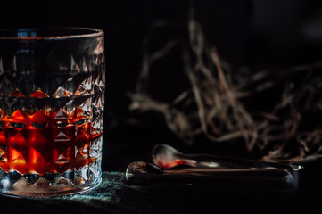 glass of cognac
