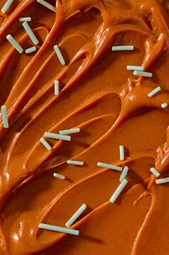 Dulce de leche frosting texture