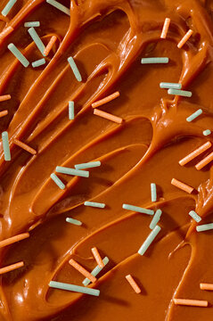 Dulce de leche frosting texture