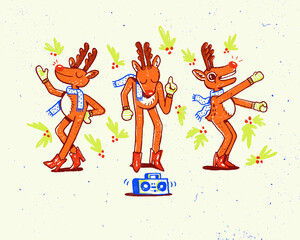 Dancing Reindeer