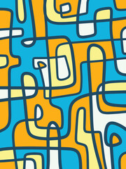 abstract poster colorful