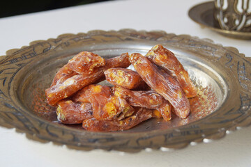 Turkish delight or lokum is a traditional gelatinous sweet, of the soft candy or jelly bean type.