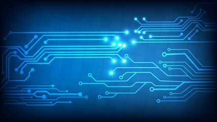 dark blue color Light Abstract Technology background for computer graphic website internet and business. circuit. illustration. digital. infographics