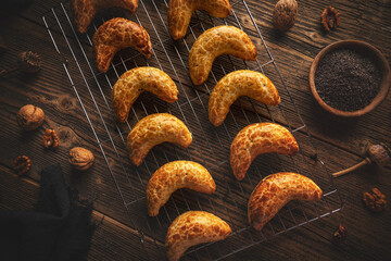 Still life of Bratislava rolls