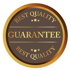 label best quality guarantee