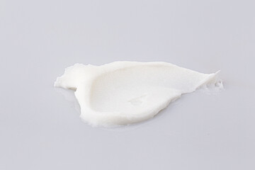 white texture of cosmetic cream background