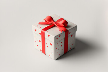red gift box,gift box with red ribbon