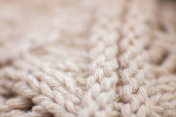 Textured background made with fabric mesh picked up in detail, close up.