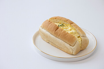 freshly made egg salad sandwiches