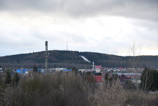 Widok na telegraf-Kielce