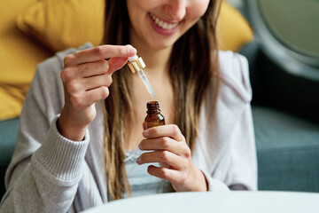 Natural skincare and beauty routine.