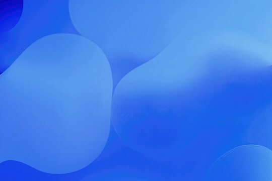 Gradient shapes of colorful bubbless art screen background